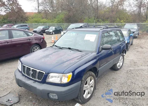 2001 Subaru Forester L from USA, damaged, VIN JF1SF635X1H745624